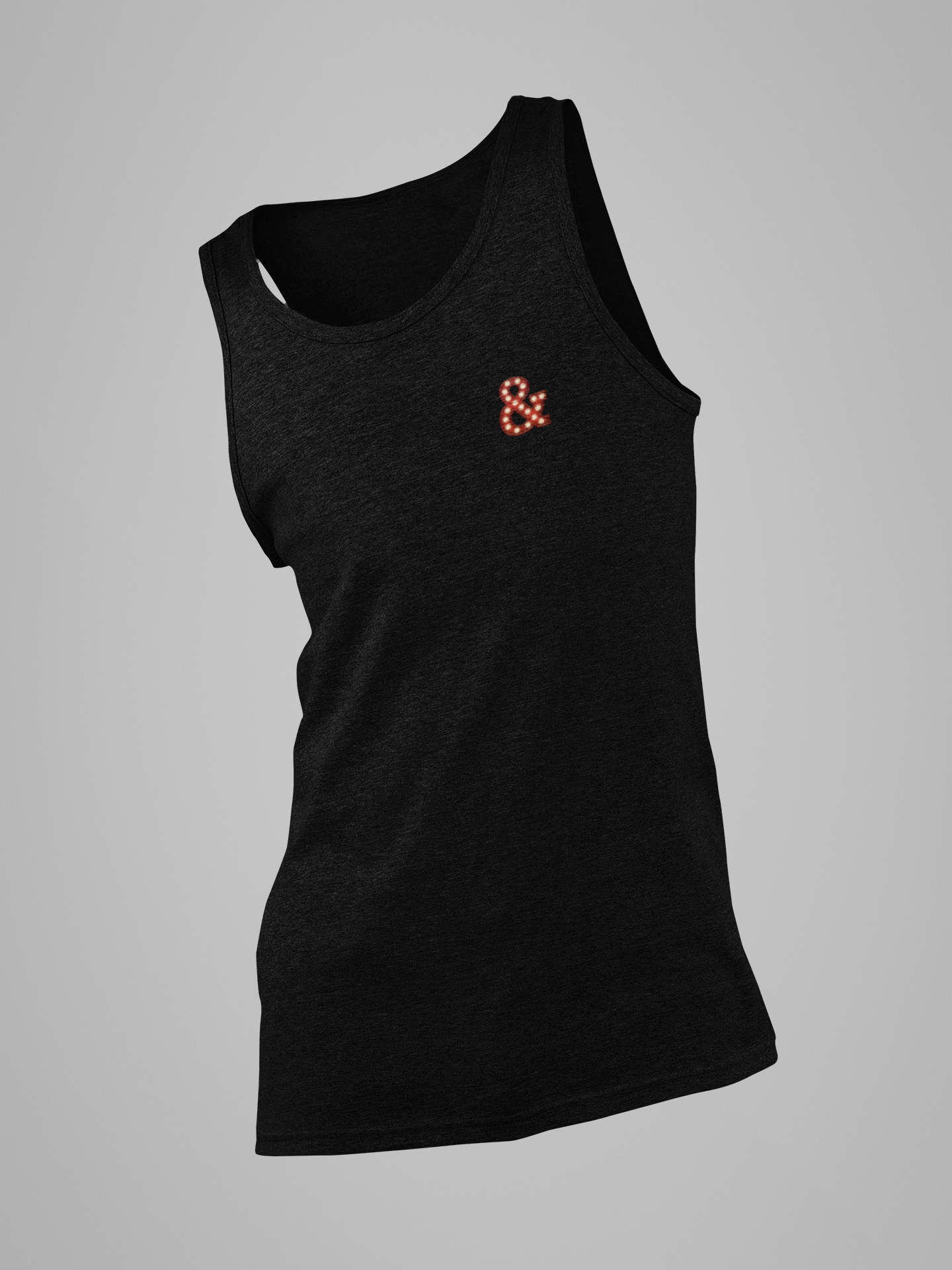 Mens Vest with "&" Logo (Adult)